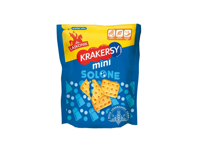 Mini salte kjeks Lajkonik 100g