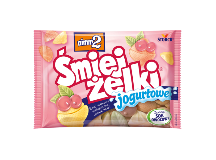 Vingummi Nimm2 Śmiejżelki Yoghurt 100g