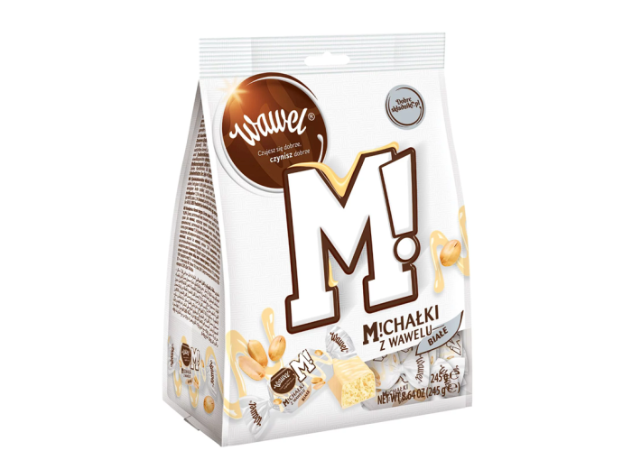 Hvite Praliner Michałki Wawel 245g