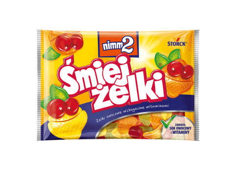 Vingummi Nimm2 Śmiejżelki Fruktige 100g