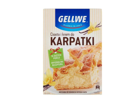 Karpatka Kakeblanding og Kremblanding Gellwe 340g