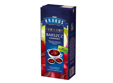 Rødbete Familiesuppe Krakus 1.5l