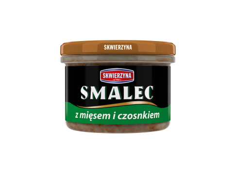 Svinefett med Kjøtt og Hvitløk Skwierzyna 160g
