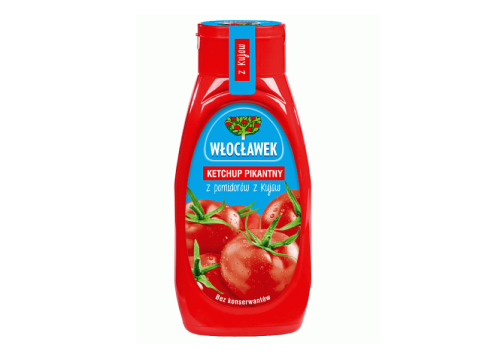 Tomatketchup Spicy Włocławek 480g