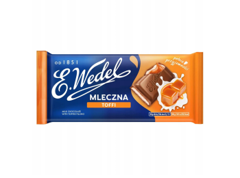 Sjokolade med toffee Wedel 100g