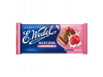 Sjokolade med bringebær Wedel 100g