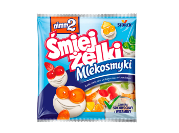 Vingummi Nimm2 Śmiejżelki Mlekosmyki 90g