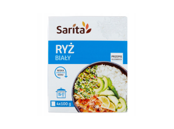 Langkornet Hvit Ris Sarita 400g